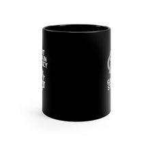 Load image into Gallery viewer, Black mug GS MIGHT CONTAIN WHISKEY 11oz
