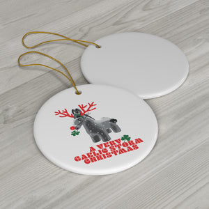 Gaelic Storm Christmas Ceramic Ornament