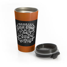 Load image into Gallery viewer, Stainless Steel Travel Mug, Whiskey Logo
