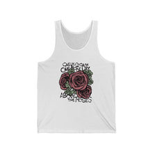 Load image into Gallery viewer, Roses Unisex Jersey Tank
